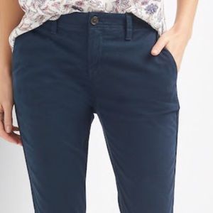 Gap Navy Girlfriend Chino